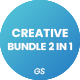Bundle 2 in 1 Creative Google Slides Template - GraphicRiver Item for Sale